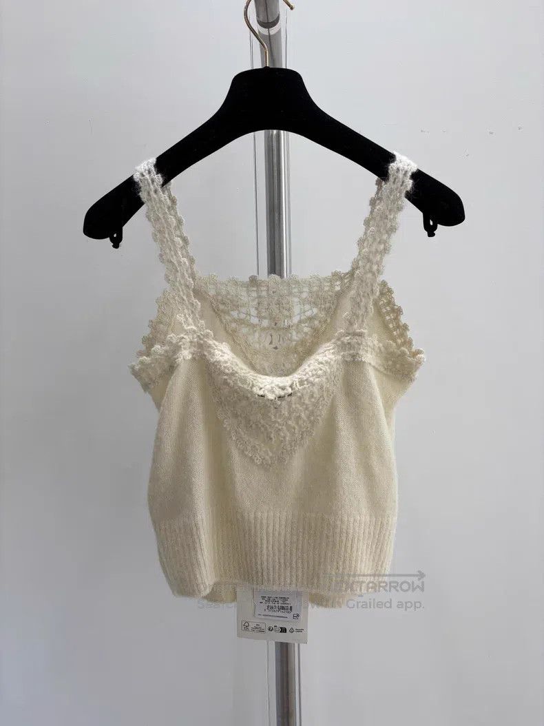 Chanel Chanel Crocheted woollen suspender vest Size XXS / US 00 / IT 34 - 2 Thumbnail