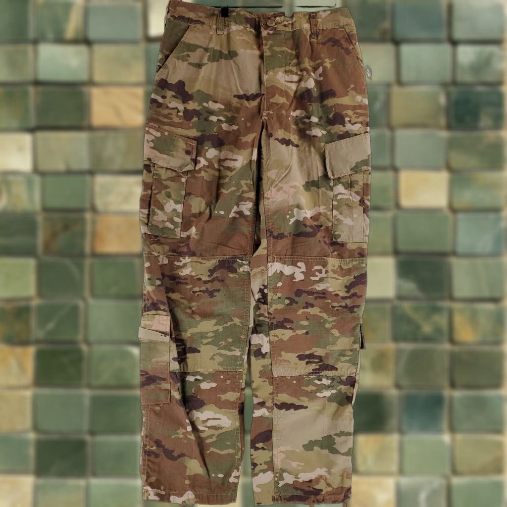 Vintage US Military Multicam FR Combat Trousers Pants Mens M Reg 34x33 Inseam NWT Size US 34 / EU 50 - 1 Thumbnail