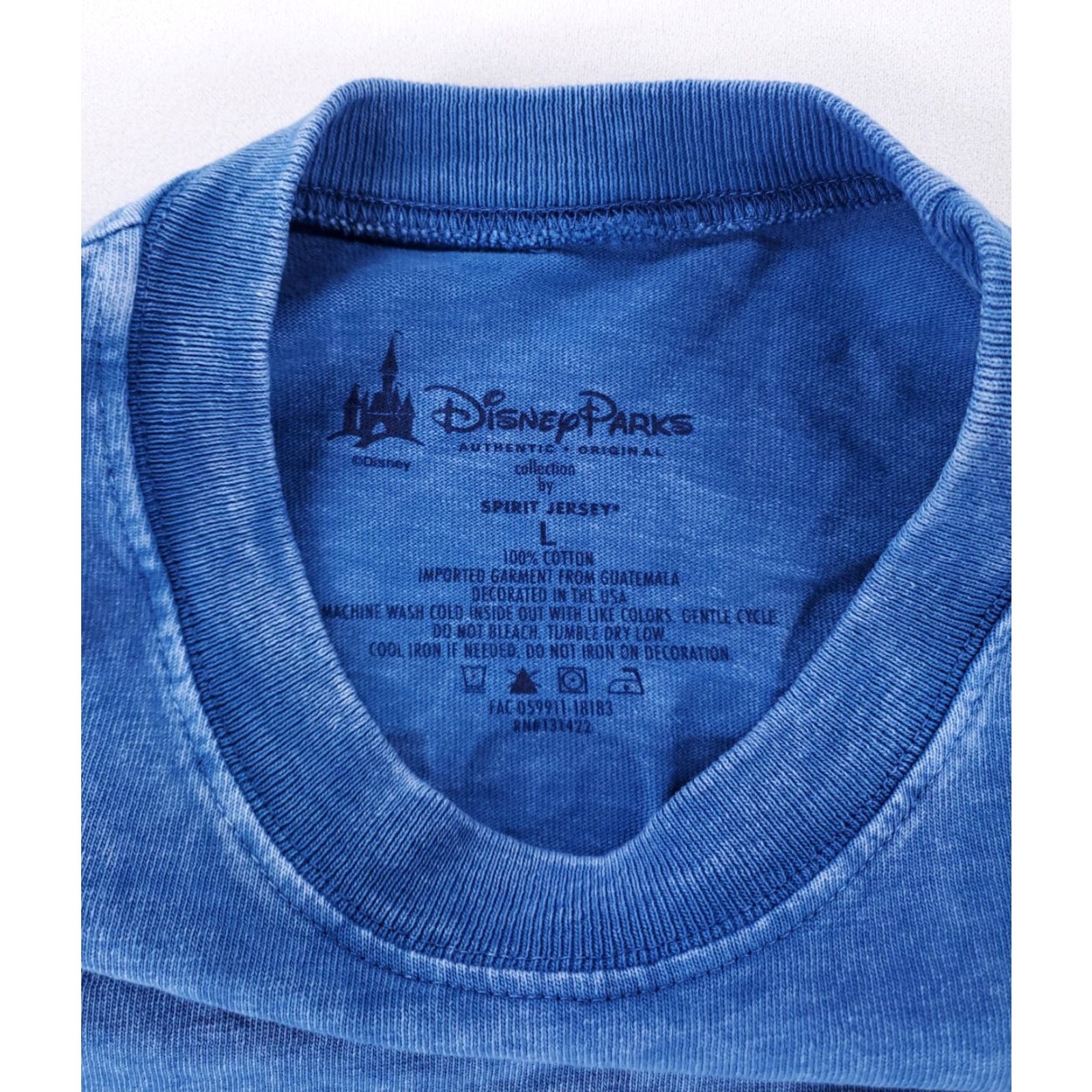 Disney Disney Spirit Jersey Walt Disney World Long Sleeve Blue Mens L NWT Size US L / EU 52-54 / 3 - 4 Thumbnail