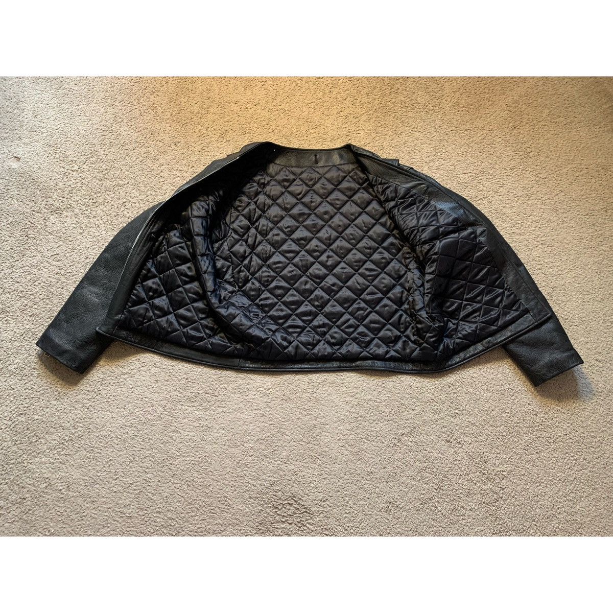 Helmut Lang HELMUT LANG BUILD OUT MOTORCYCLE LEATHER JACKET Size US XL / EU 56 / 4 - 15 Thumbnail