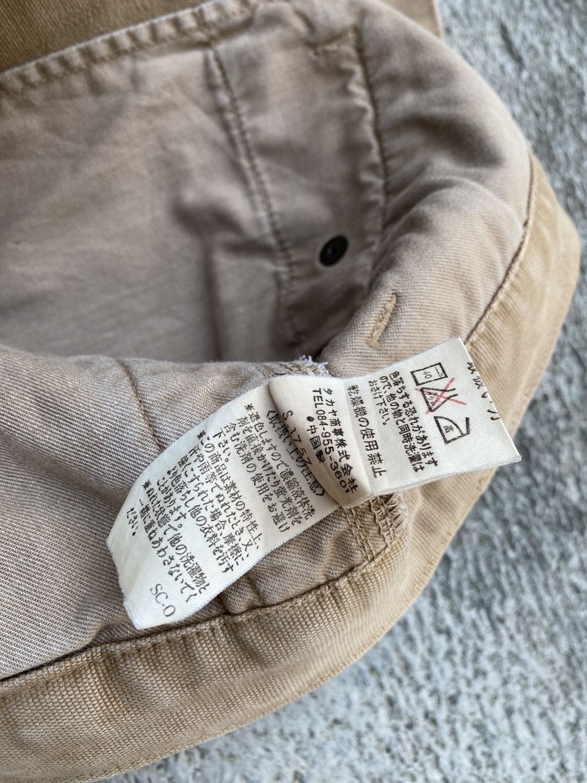 Japanese Brand Bartack Work Clothing Dept, Work Pants Size US 34 / EU 50 - 13 Thumbnail