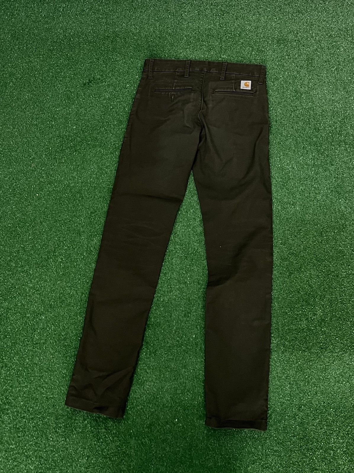 Carhartt × Carhartt Wip × Vintage Vintage Carhartt Straight Fit Chino Sid Pants Size US 29 - 1 Thumbnail