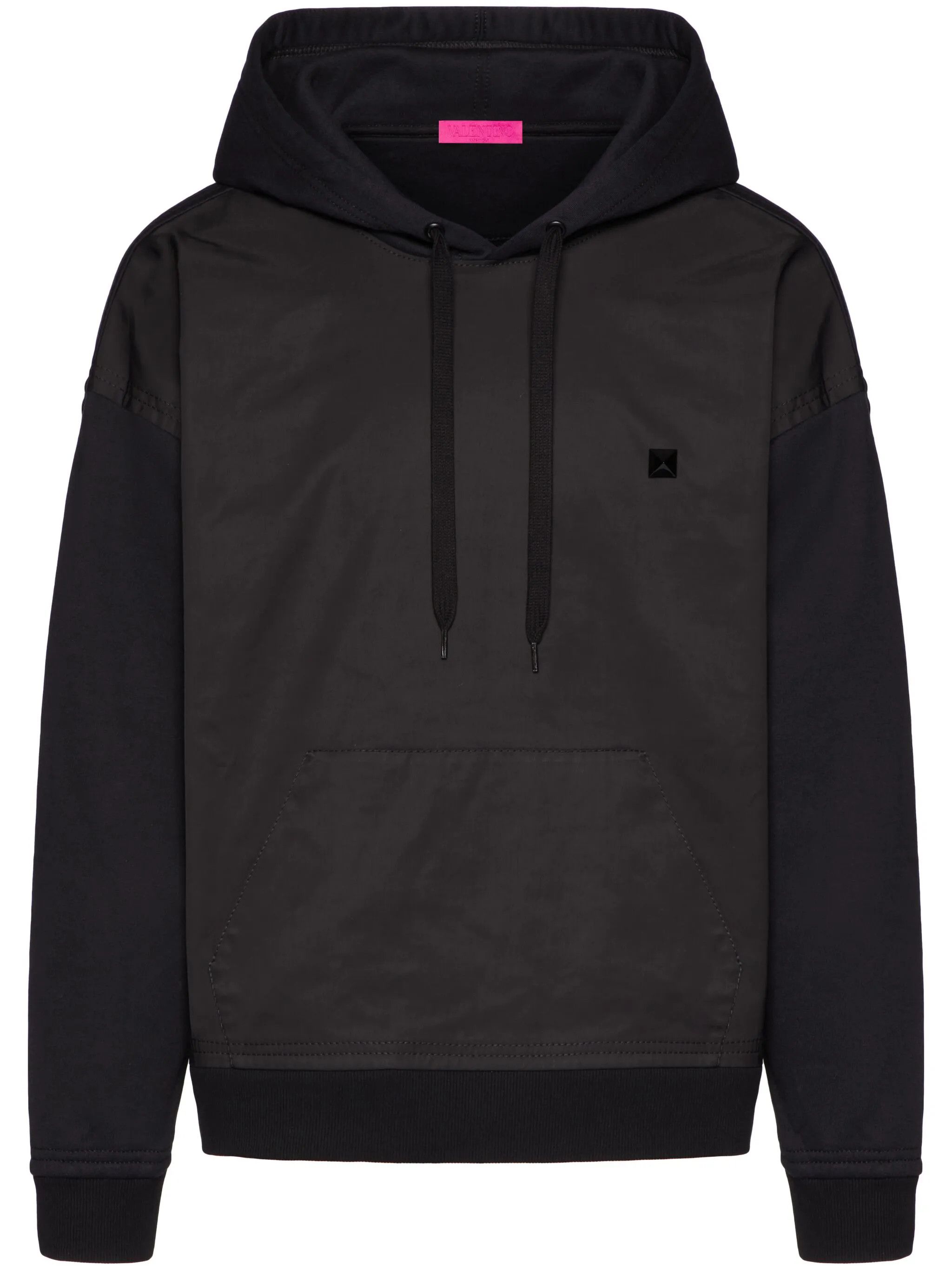 Valentino o1y0525 Logo Hoodie in Black Size US L / EU 52-54 / 3 - 1 Thumbnail