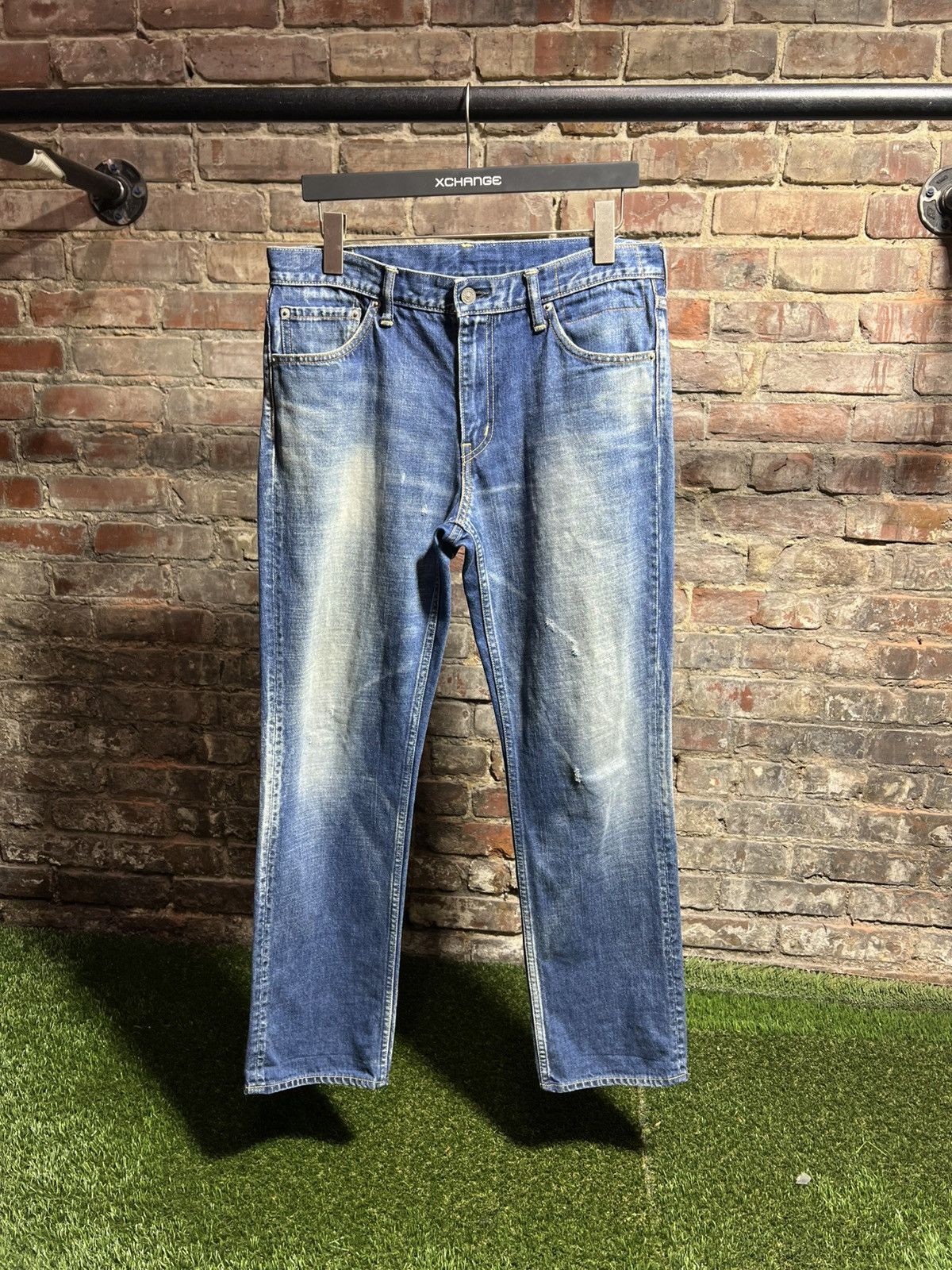 Visvim Visvim Light Distressed Jeans Sz. 34 Size US 34 / EU 50 - 1 Thumbnail