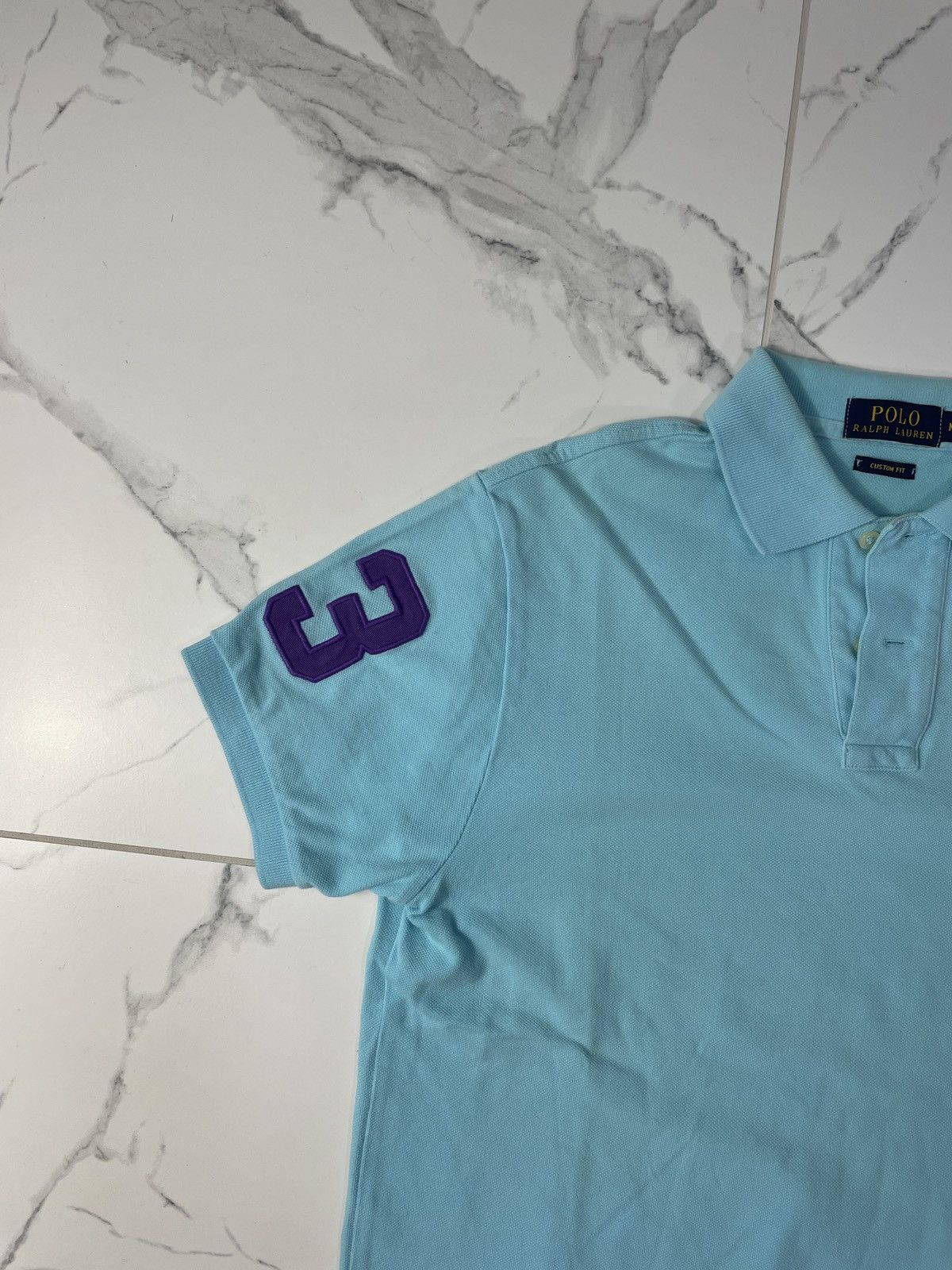 Polo Ralph Lauren Polo Ralph Lauren Blue Purple Polo Shirt #3 Size US M / EU 48-50 / 2 - 4 Thumbnail