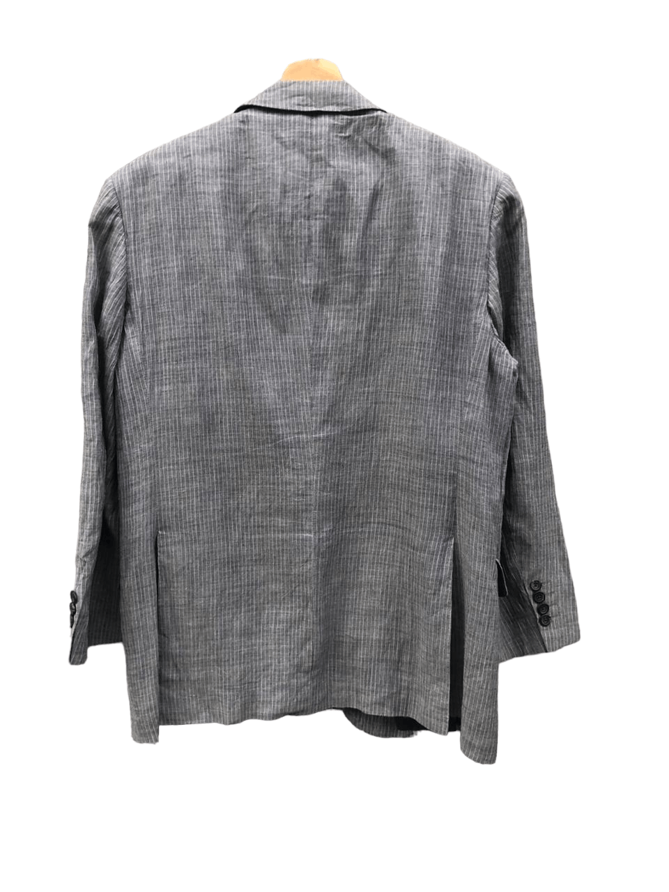 Burberry Burberry Blazers Coat Jacket Grey Striped Size US M / EU 48-50 / 2 - 3 Thumbnail