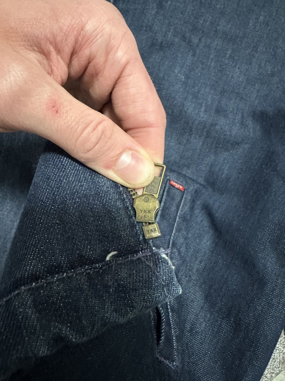 Levi's Vintage Clothing Levis Jacket Sta-prest Jeans Denim Vintage American Style Size US M / EU 48-50 / 2 - 7 Thumbnail