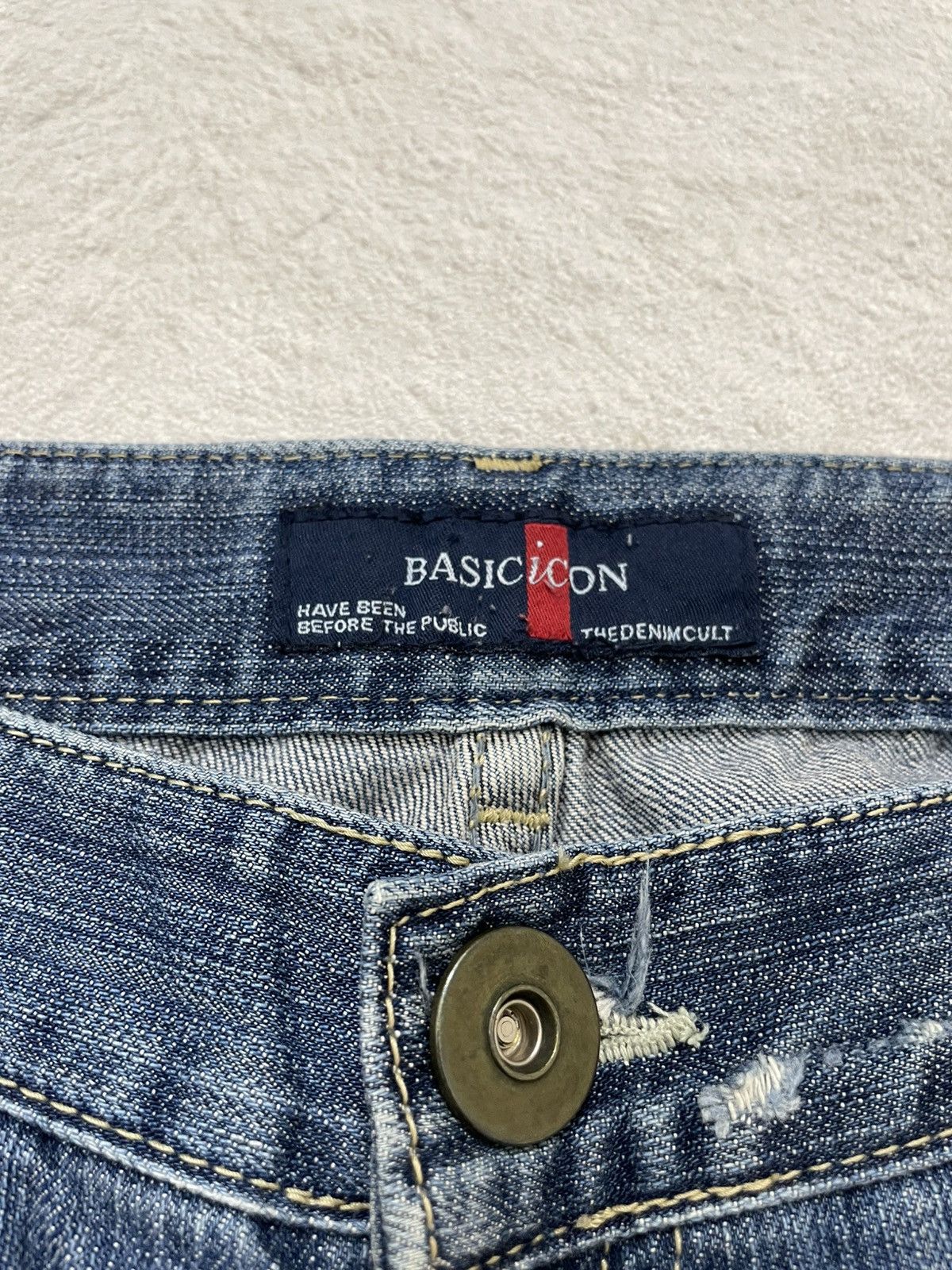 Japanese Brand 2000s Japan Brand Distressed Denim Stonewash Y2K Hysteric Size US 31 - 5 Thumbnail
