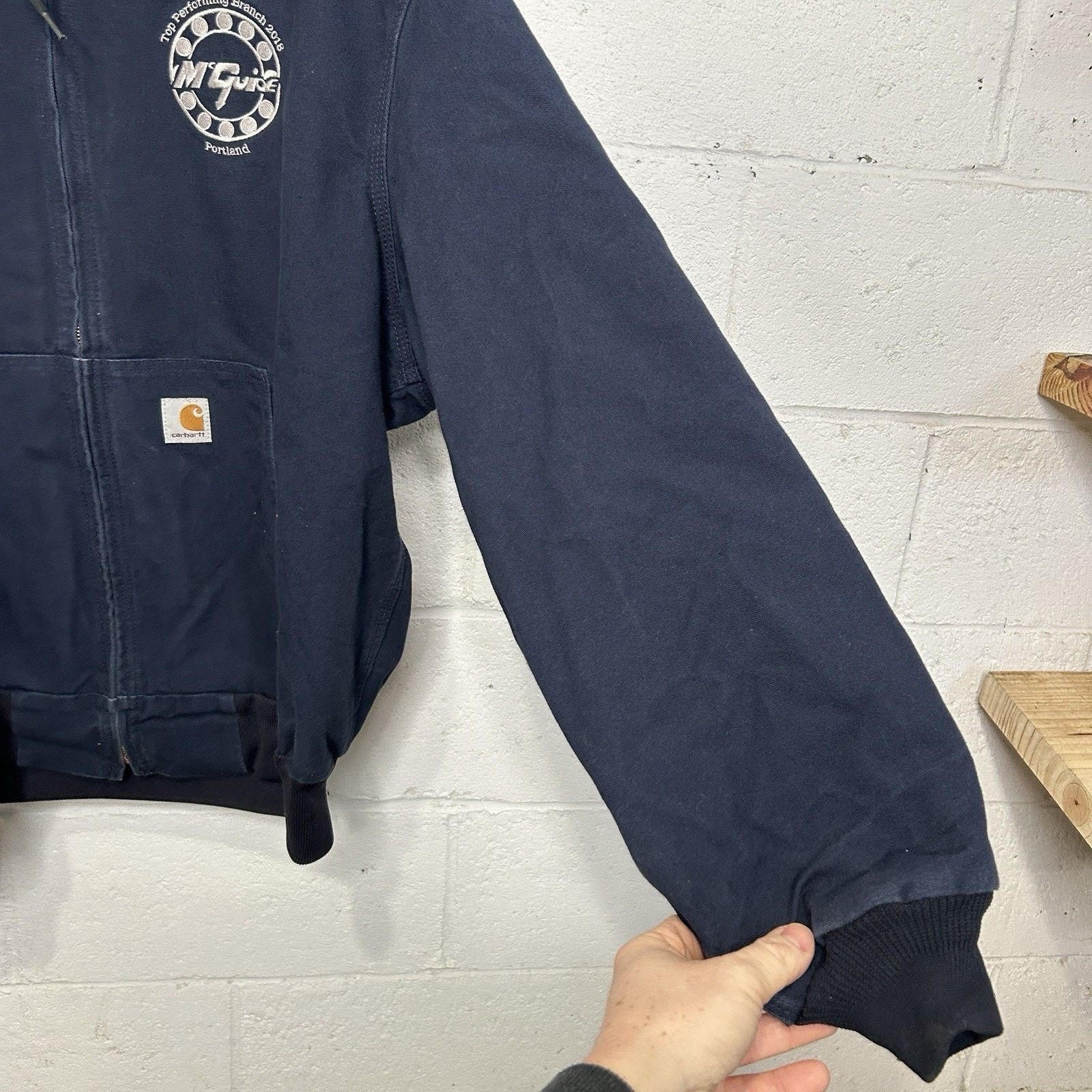 Carhartt Carhartt Thermal-Lined Hooded Active Jacket “Dark Navy” J131 Size US XL / EU 56 / 4 - 7 Thumbnail