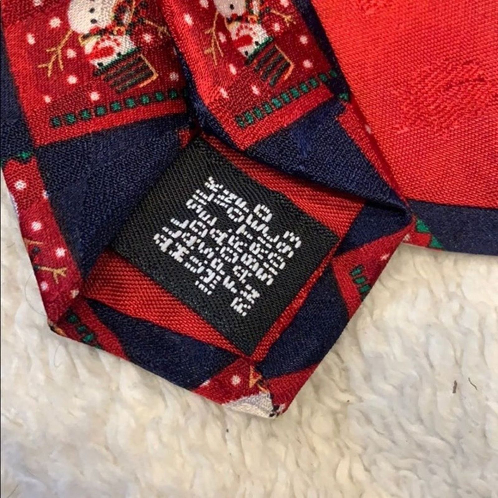 Other Holiday Traditions Snowmen Holiday Necktie | Sz OS Size ONE SIZE - 6 Thumbnail