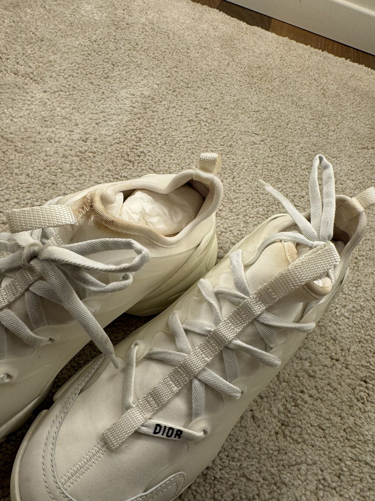 Dior 🌟 Christian Dior D-Connect Sneakers Size US 8 / IT 38 - 3 Thumbnail