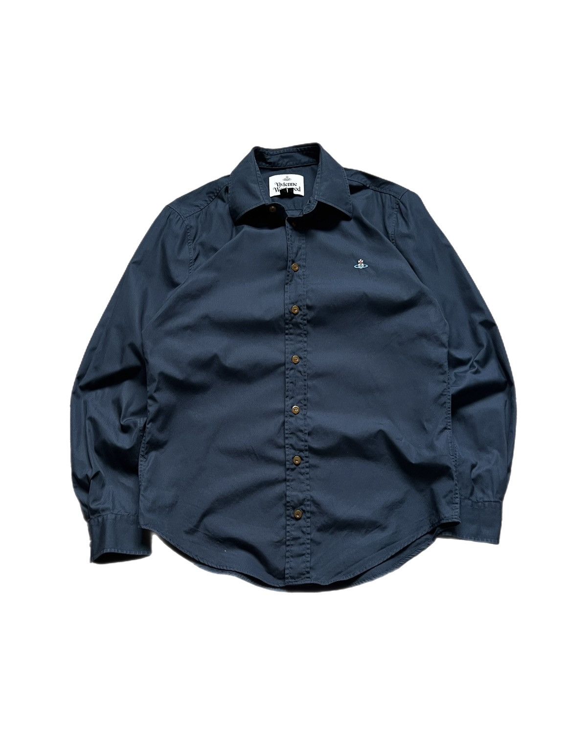 Mens Vivienne Westwood Shirts Luxury Blue