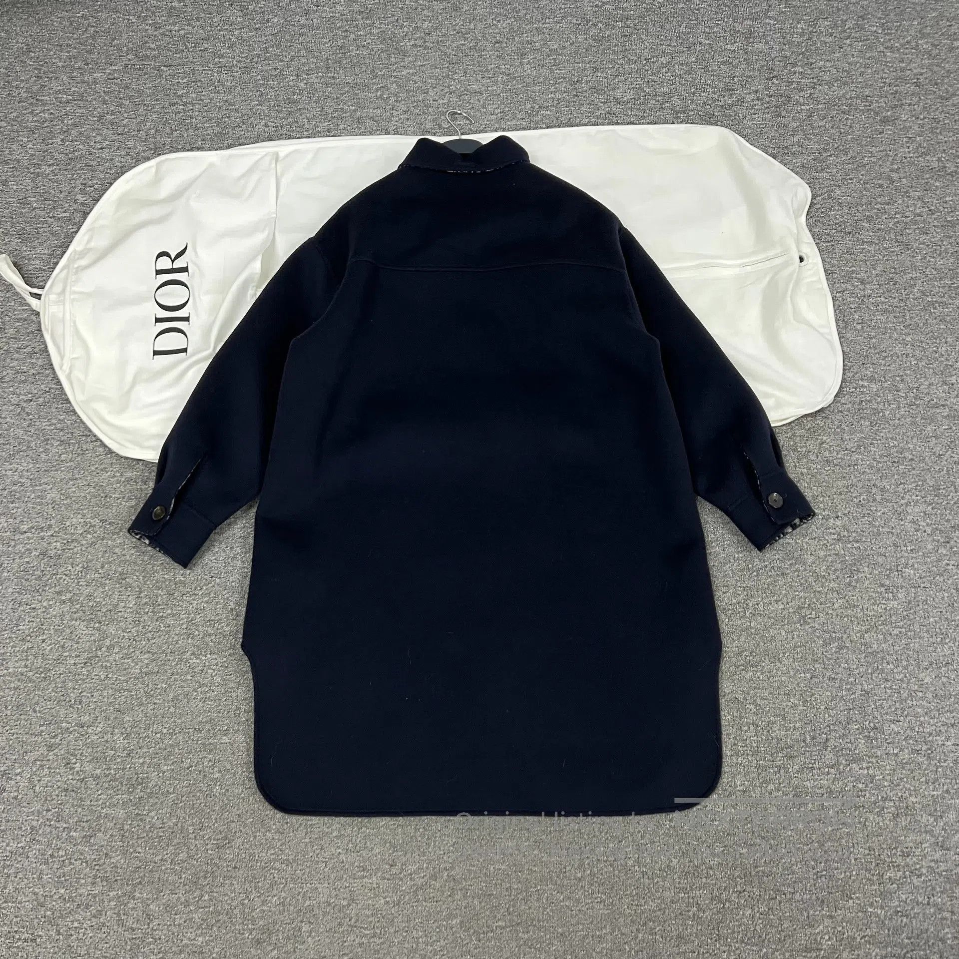 Dior Dior Blue-cerulean cashmere coat| Size US M / EU 48-50 / 2 - 2 Thumbnail