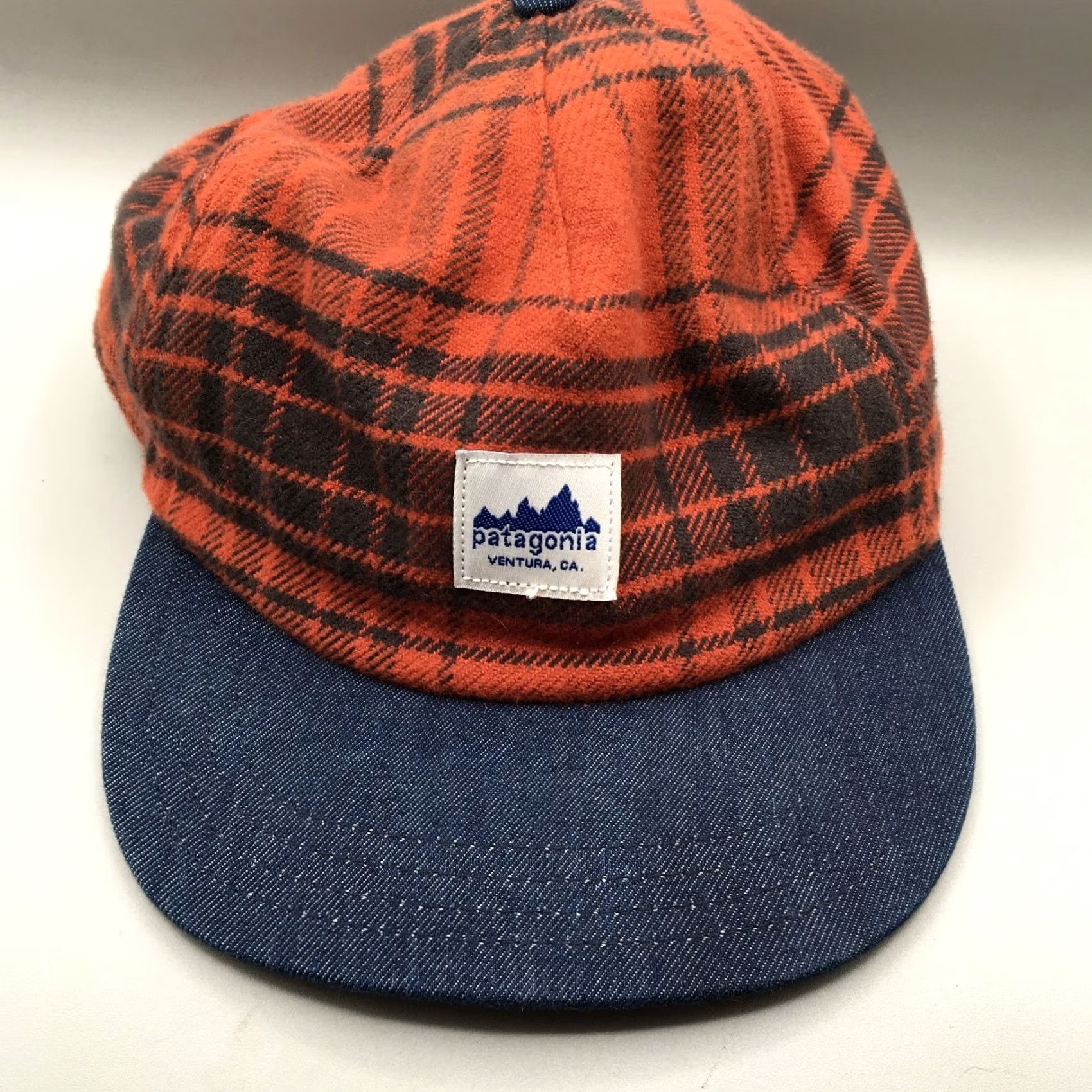 Patagonia Patagonia Hat Snapback Red Plaid Range Flat Billed Cap Lumberjack Retro Adjustable One Size Men Hat Size ONE SIZE - 2 Thumbnail