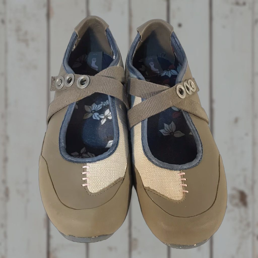 Teva Teva Slip-On Sandals Women’s Size 8.5 Brown Rubber/Tweed Casual Comfort Outdoor Size US 8.5 / IT 38.5 - 1 Thumbnail