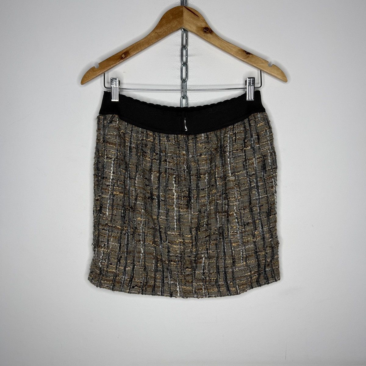 Dolce & Gabbana Dolce & Gabbana D&G Mini Skirt Wool Tweed Avant Garde Y2K Size 27" / US 4 / IT 40 - 4 Thumbnail