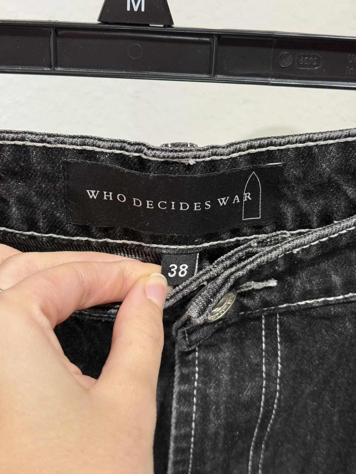 Who Decides War Who Decides War All Over Embroidery Denim size 38 Size US 38 / EU 54 - 6 Thumbnail