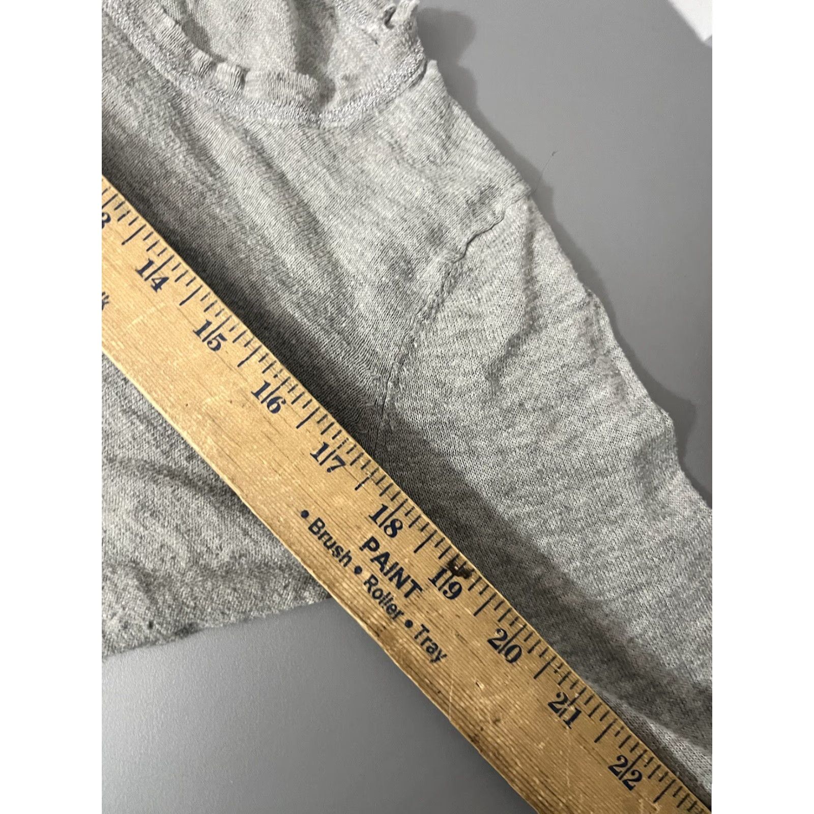 Apt. 9 Apt 9 Sweater Women's Medium Grey Knit Long Sleeve Crew Neck Cotton Acrylic Size M / US 6-8 / IT 42-44 - 5 Thumbnail