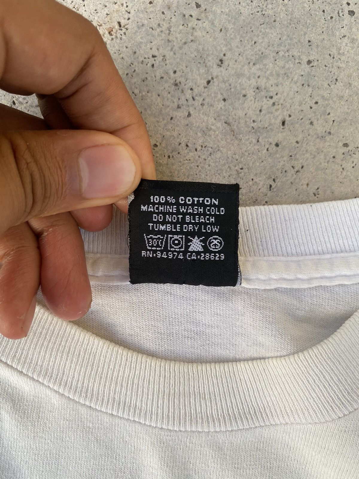 Stussy Vintage Y2K Stussy Tour Reversible Crazy Graphic Tee Size US L / EU 52-54 / 3 - 9 Thumbnail