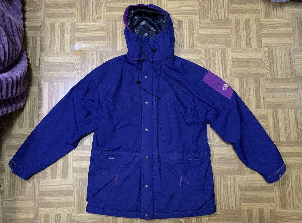 The North Face × Vintage Vintage THE NORTH FACE Stowaway 3 Gore-Tex Jacket Blue Size US XL / EU 56 / 4 - 4 Thumbnail