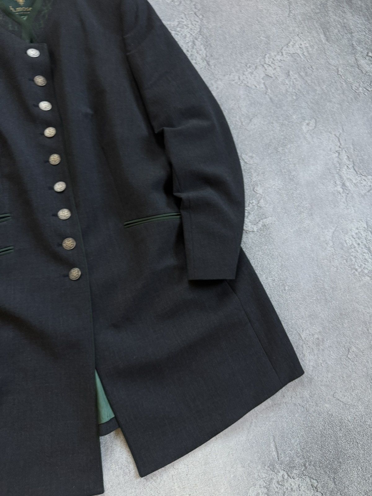 Other H.moser salzburg 46size button up long blazer light coat Size L / US 10 / IT 46 - 4 Thumbnail
