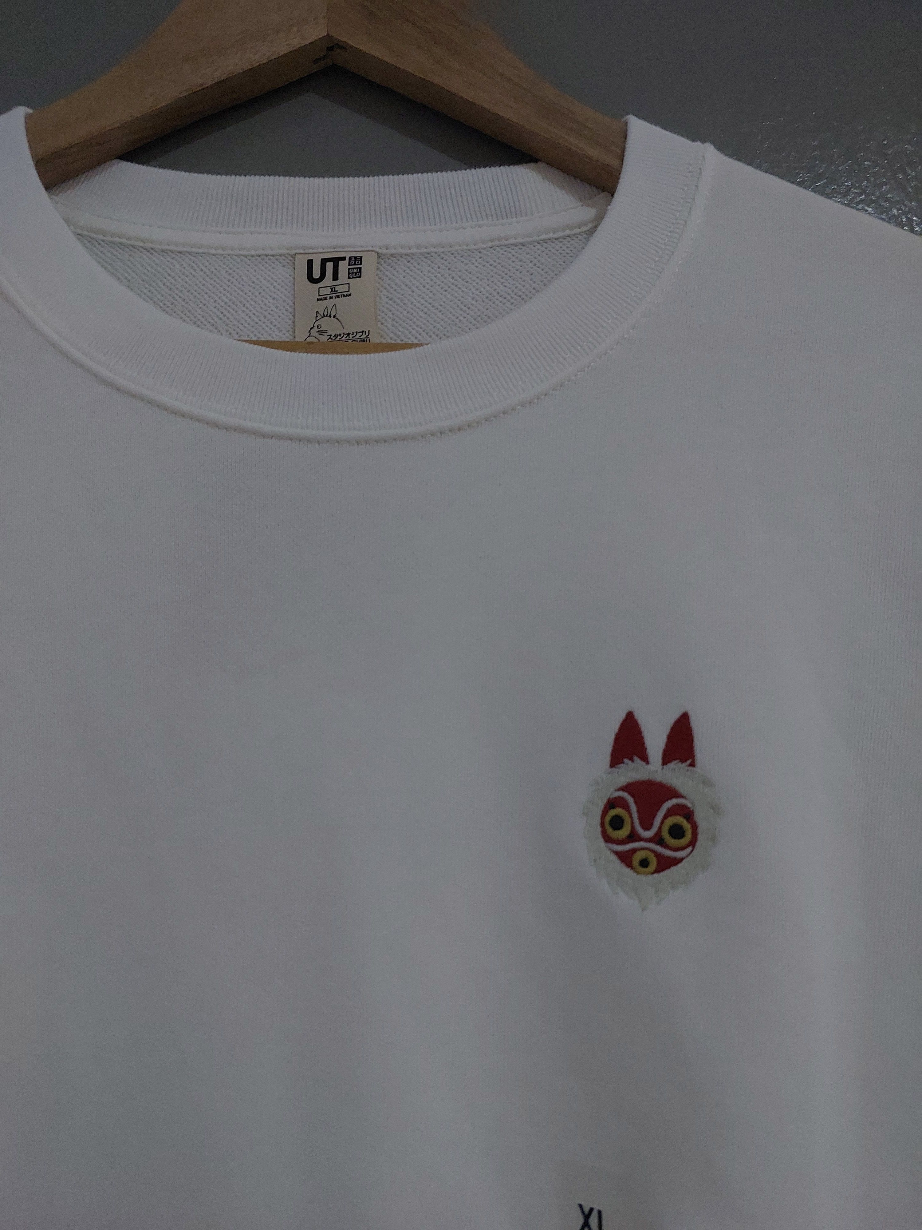 Anime PRINCESS MONONOKE ANIME MOVIE STUDIO GHIBLI SWEATSHIRT Size US XL / EU 56 / 4 - 3 Thumbnail