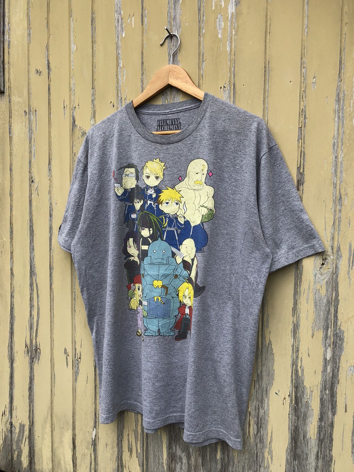 Cartoon Network × Japanese Brand × Vintage Vintage Y2K Anime Fullmetal Alchemist Full Character Tee Size US XL / EU 56 / 4 - 3 Thumbnail