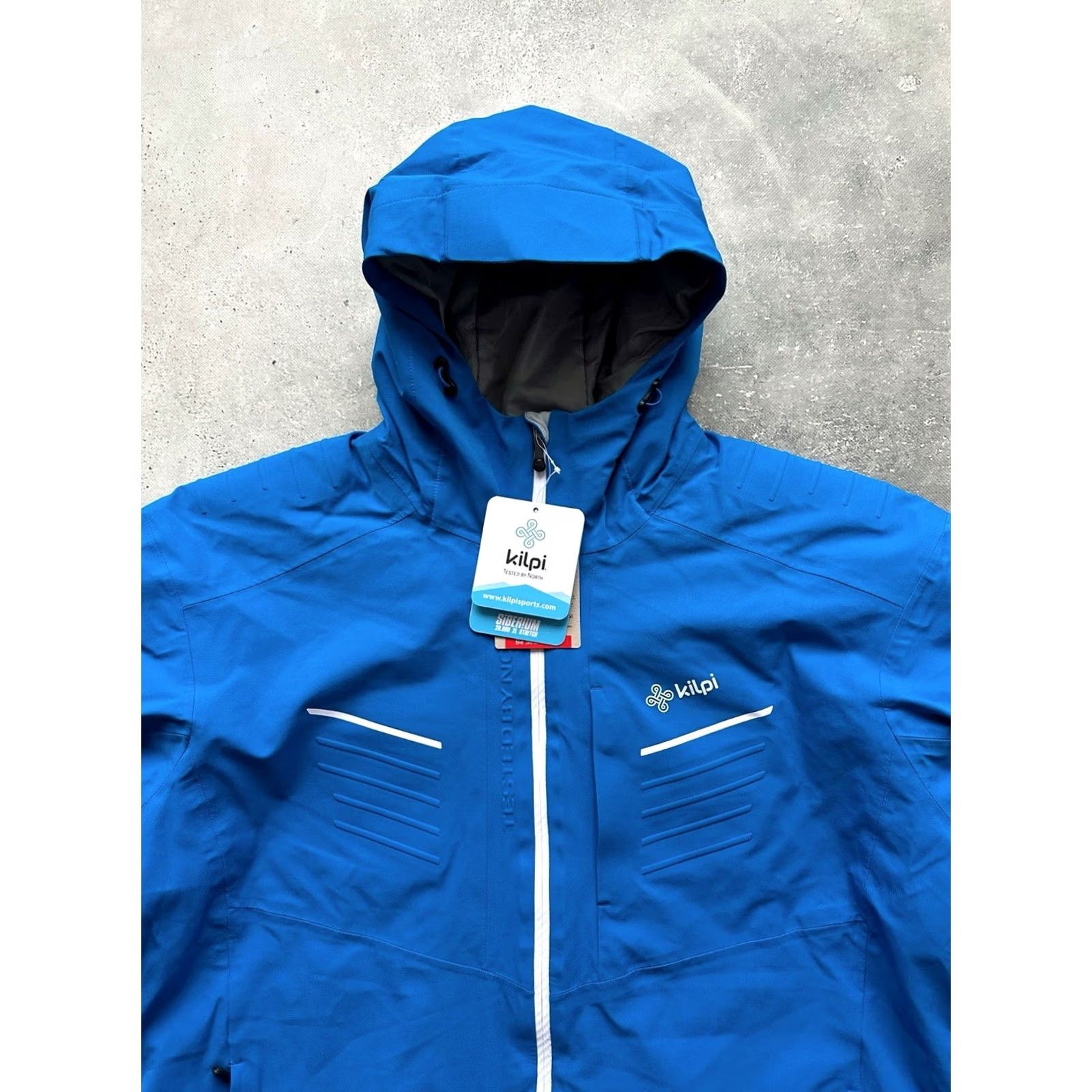 Vintage KILPI KILLY-M SKI JACKET BLUE MEN'S 3XL Jacket Men 3XL Blue Ski HOODED Full Zip Size US XXL / EU 58 / 5 - 4 Thumbnail