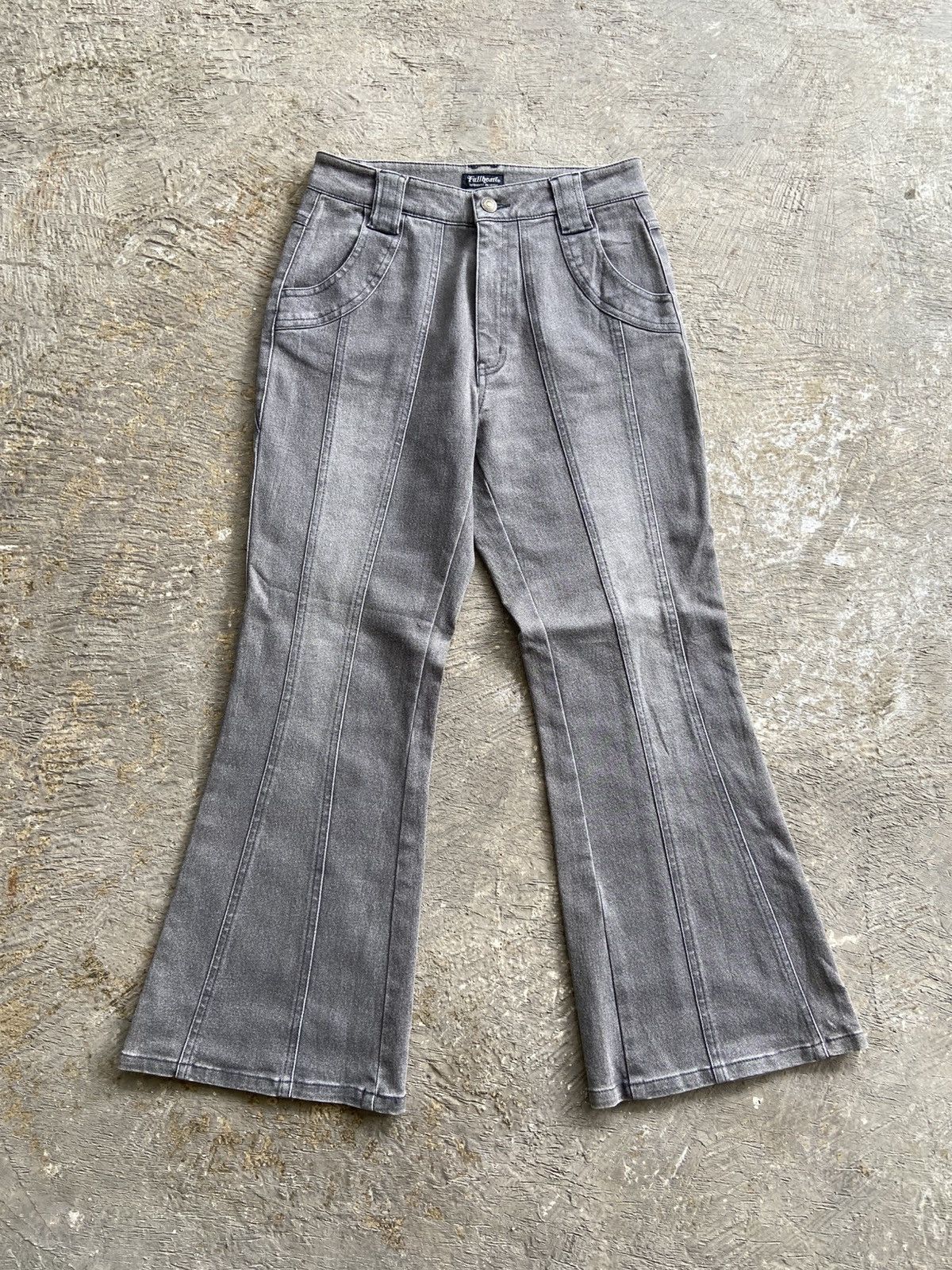 Japanese Brand 2000s Fullheart - LGB Style Flared Pants Size US 29 - 1 Thumbnail