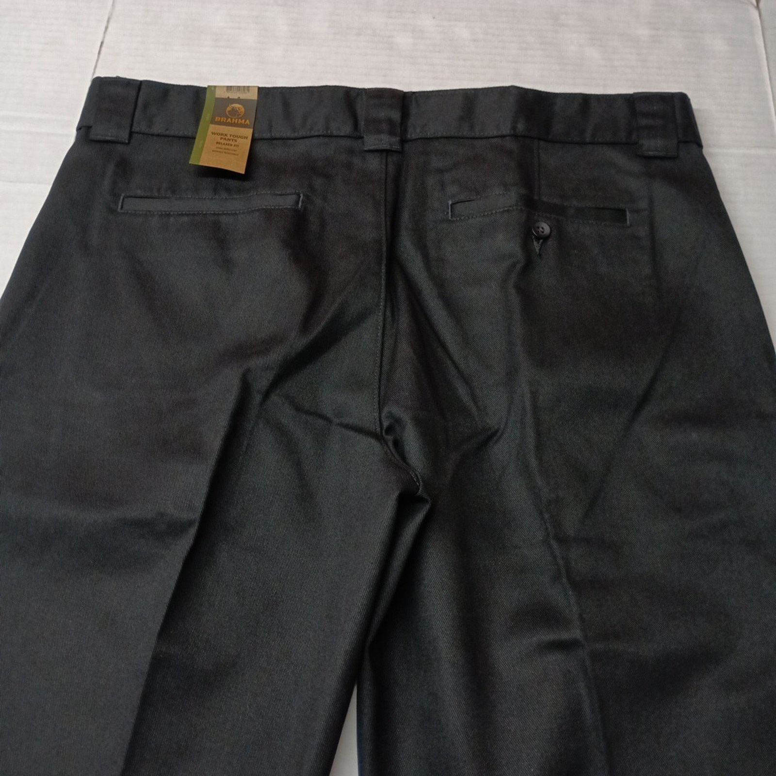 Other Brahma Men's Work Tough Pants Size 40x30 Black Relaxed Fit Size US 40 / EU 56 - 8 Thumbnail
