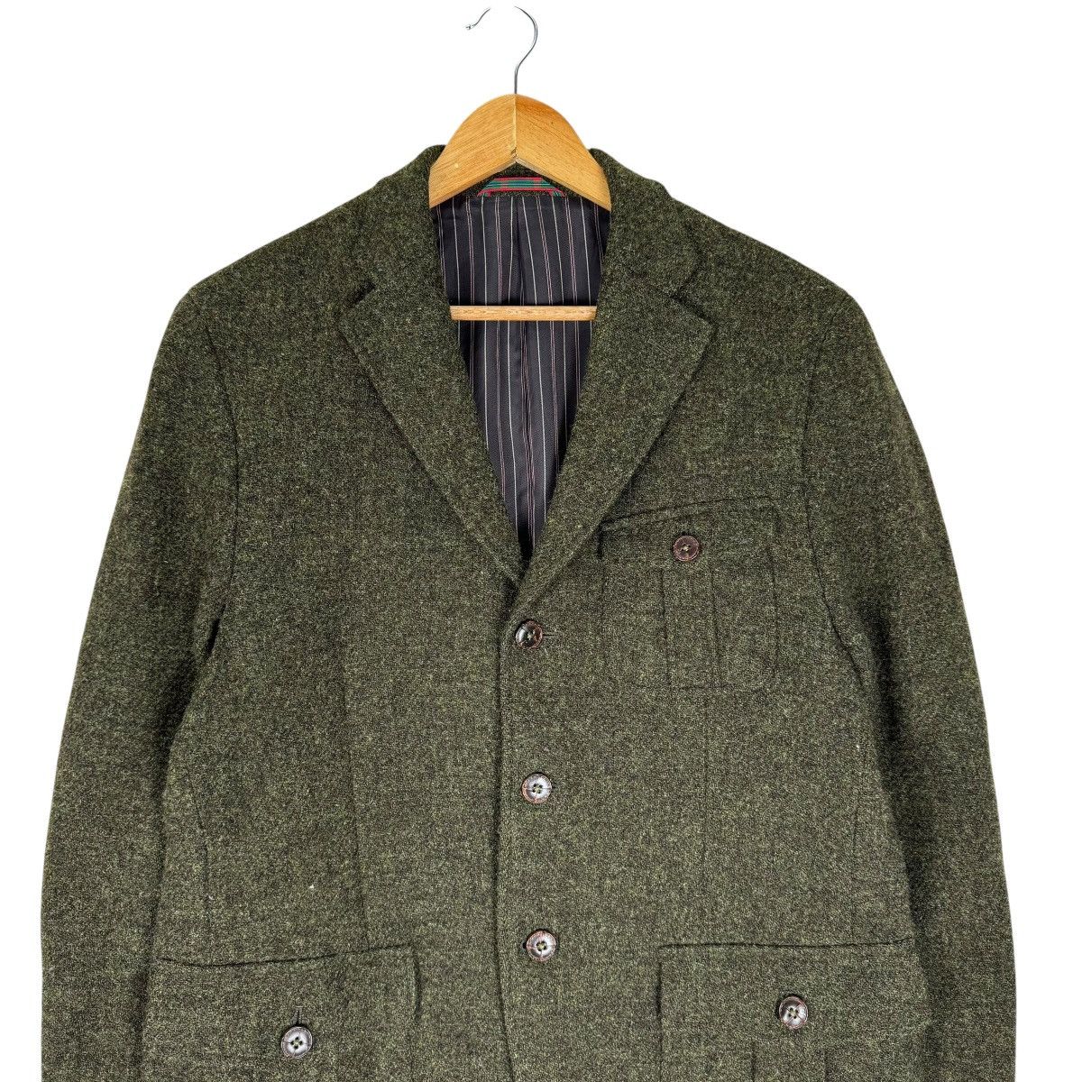 Harris Tweed 🌟HARRIS TWEED PURE WOOL BLAZER COAT Size US M / EU 48-50 / 2 - 3 Thumbnail