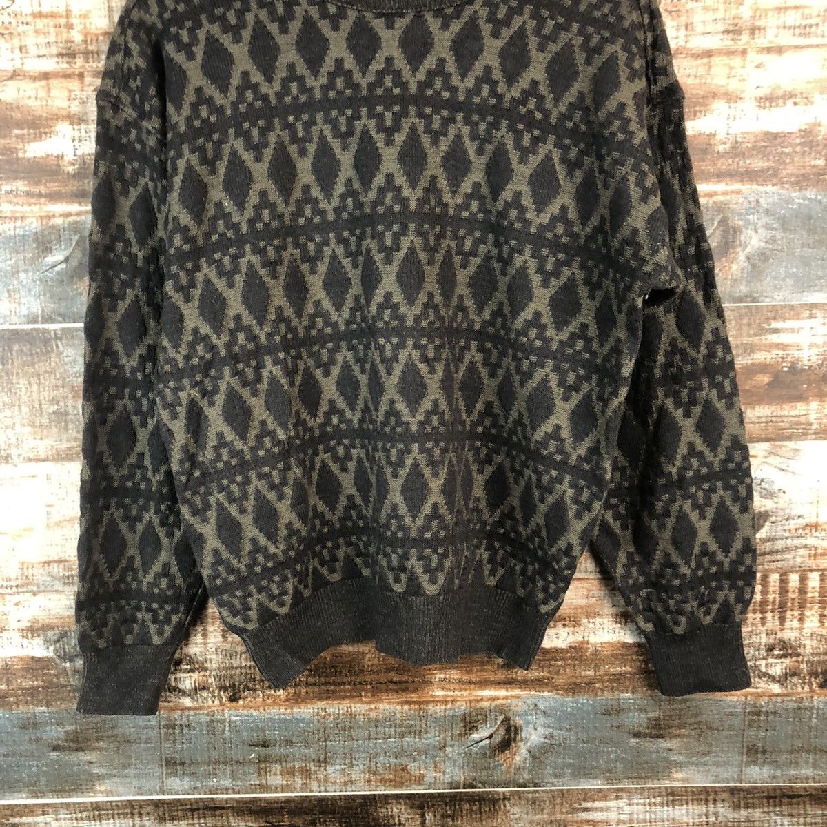 Homespun Knitwear DL Inter Mezzo vintage Brown Knitwear #C669 Size US M / EU 48-50 / 2 - 3 Thumbnail
