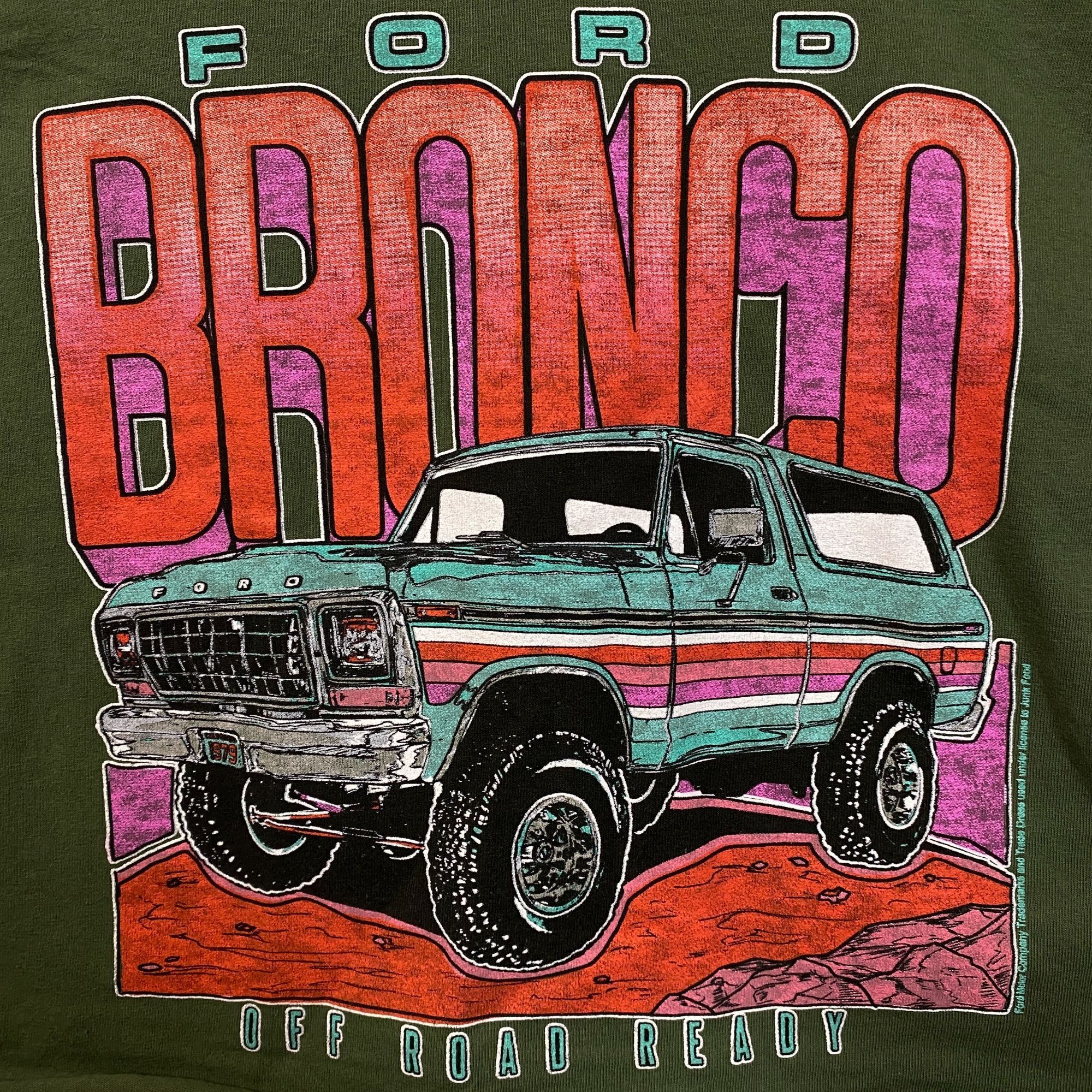 Junk Food Junk Food Clothing Ford Bronco Off Road Ready Flea Market Wo Size L / US 10 / IT 46 - 2 Thumbnail