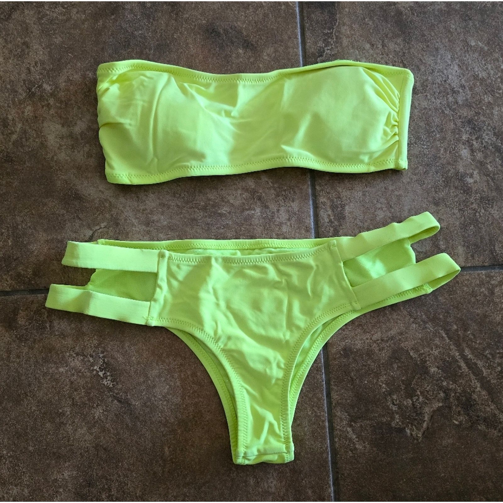 Other Yellow Sunray | FYS | Hollywood×Anguilla Bikini Set Size ONE SIZE - 3 Thumbnail