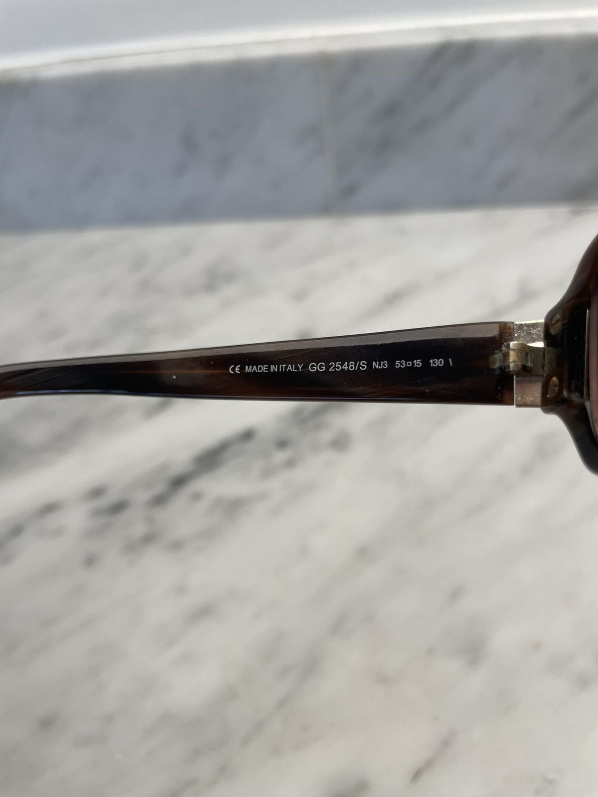 Gucci Gucci gg2548 monogram glasses with dark lenses Size ONE SIZE - 4 Thumbnail