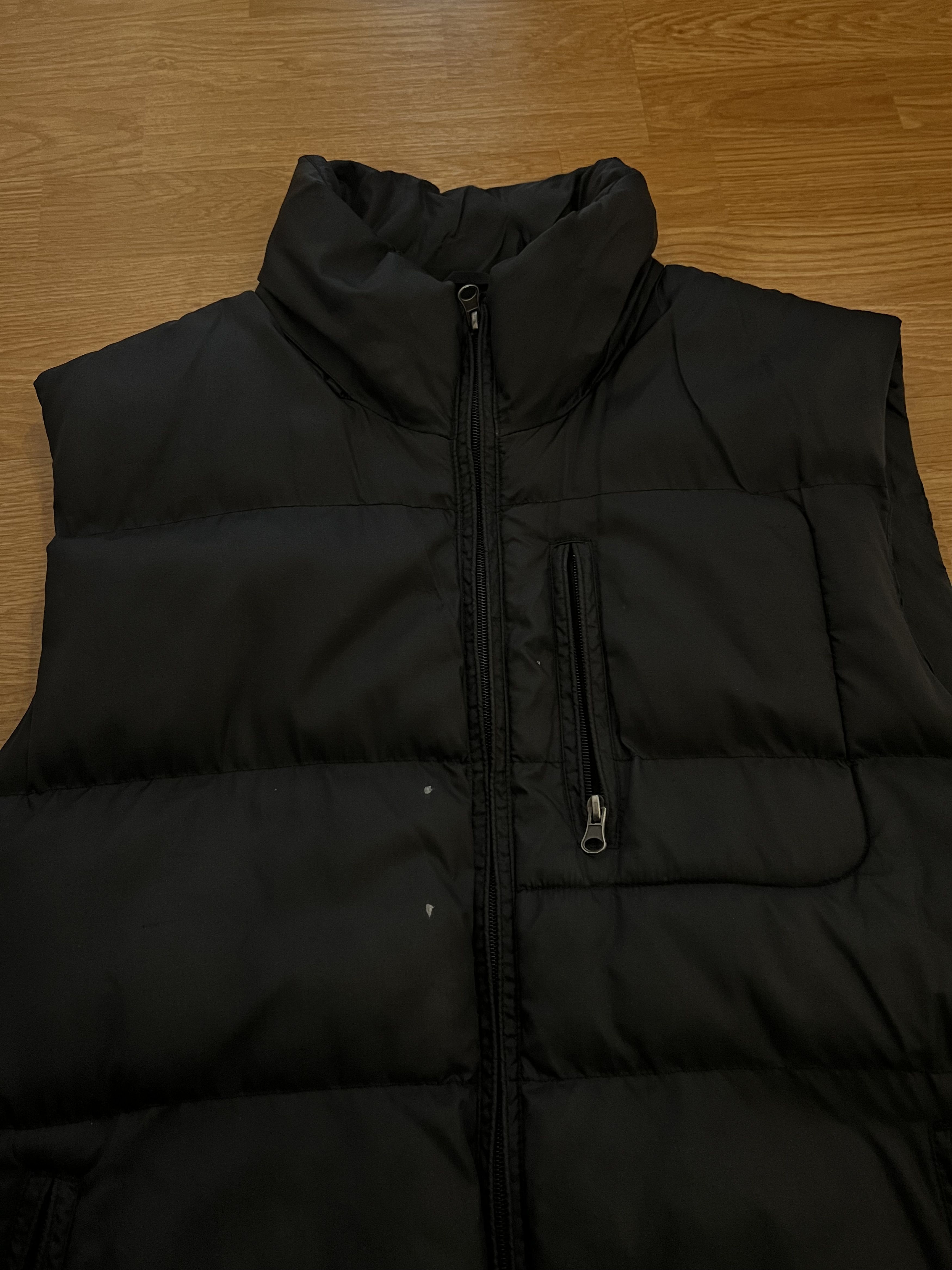 Vintage Black Puffer Gilet Vest Jacket Size US M / EU 48-50 / 2 - 8 Thumbnail