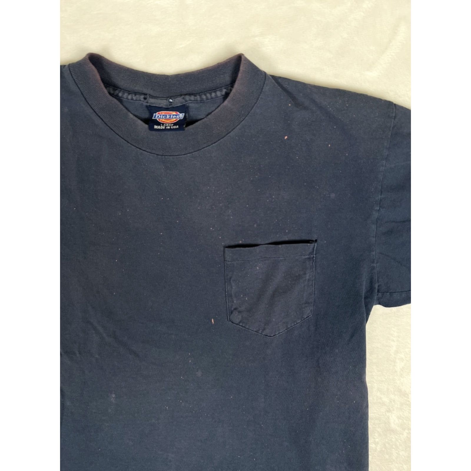 Dickies VINTAGE Dickies T-Shirt Mens Regular Blue Cotton 90s Crew Neck Short Sleeve Size M Blue 90s Size US M / EU 48-50 / 2 - 4 Thumbnail