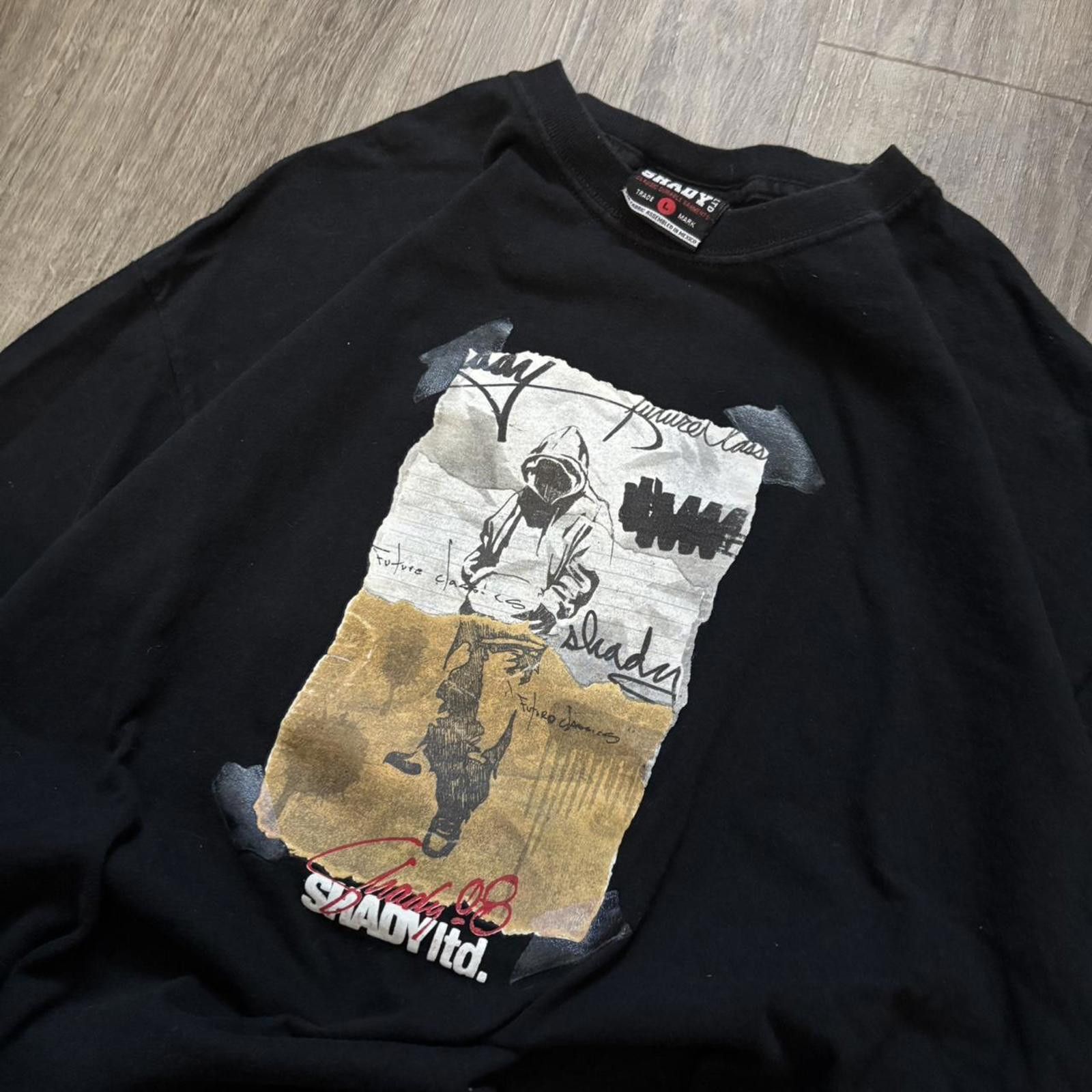 Shady Ltd Y2K Vintage Eminem Slim Shady Ltd. 2000's Rap T-Shirt 8 Mile Size US L / EU 52-54 / 3 - 2 Thumbnail