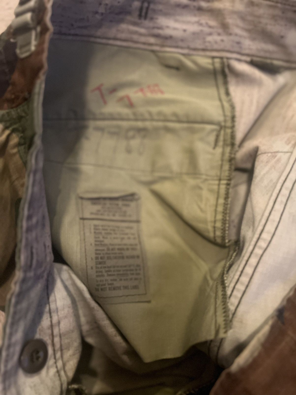 Vintage Vtg 90s Army Woodland Camo Cargo Pants Customized (US 36) Size US 36 / EU 52 - 4 Thumbnail