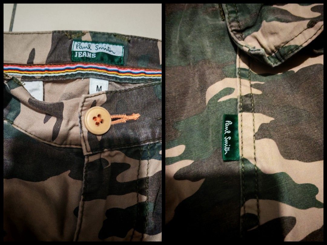 Paul Smith Paul Smith Jeans 8 Pocket Camo Cargo Pants Size US 32 / EU 48 - 9 Thumbnail