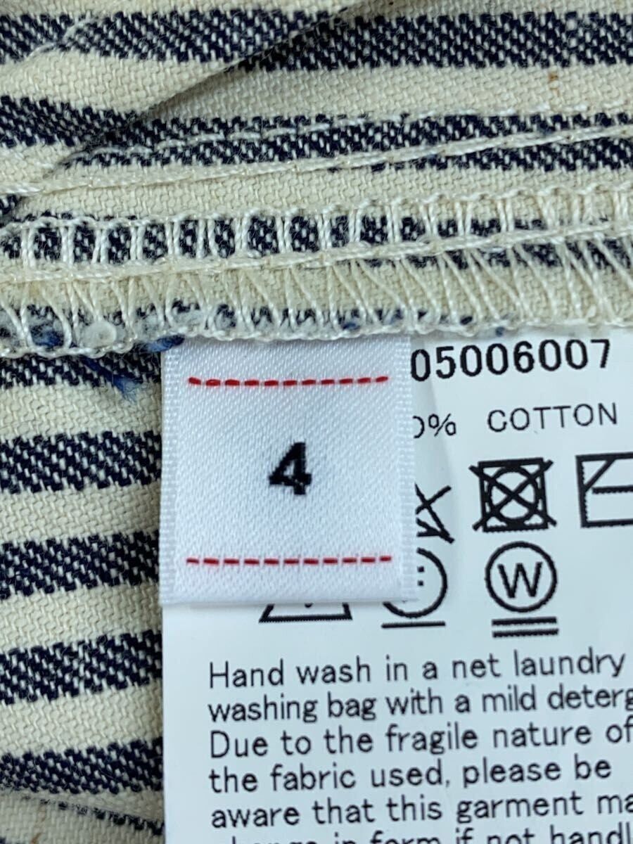 Visvim VISVIM 22SS HAPPI HICKORY UNWASHED stripe lhamo shirt jacket Size US XL / EU 56 / 4 - 4 Thumbnail