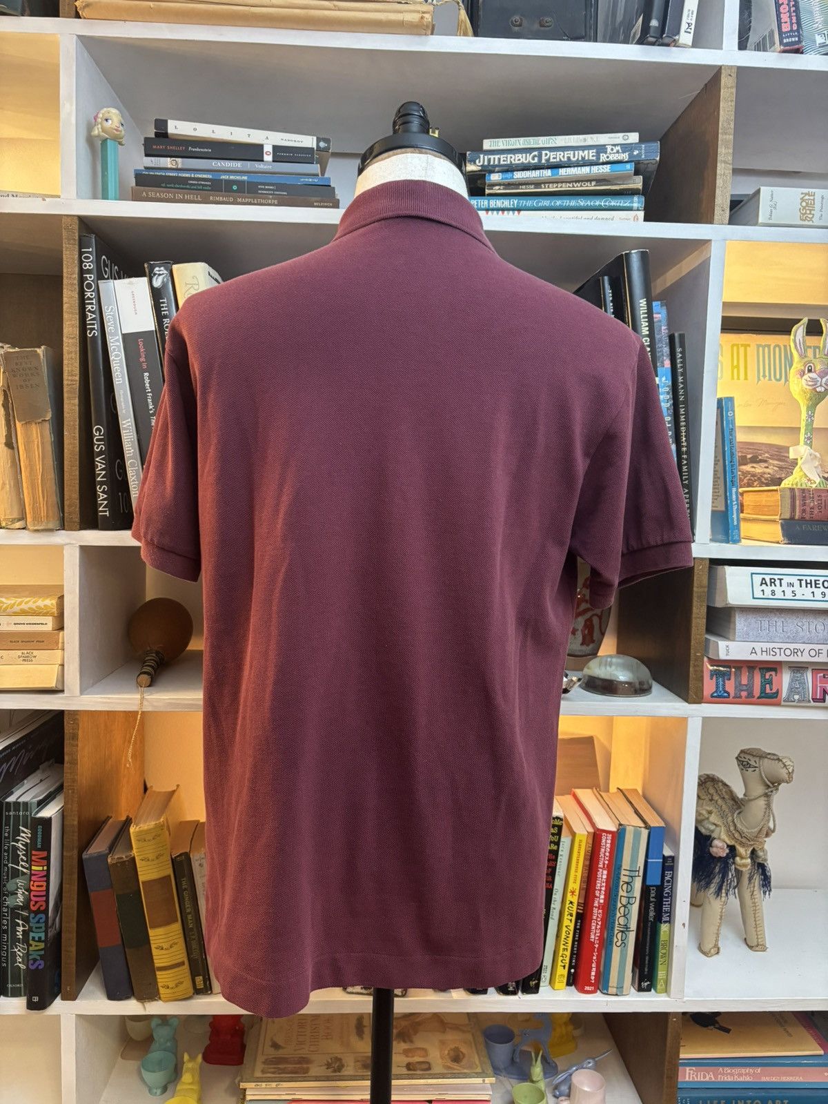 Lacoste Lacoste Burgundy Polo Size US M / EU 48-50 / 2 - 4 Thumbnail