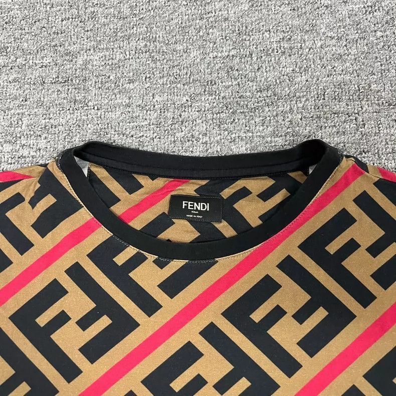 Fendi Fendi Printed Short Sleeve TShirt XS Size US XS / EU 42 / 0 - 4 Thumbnail