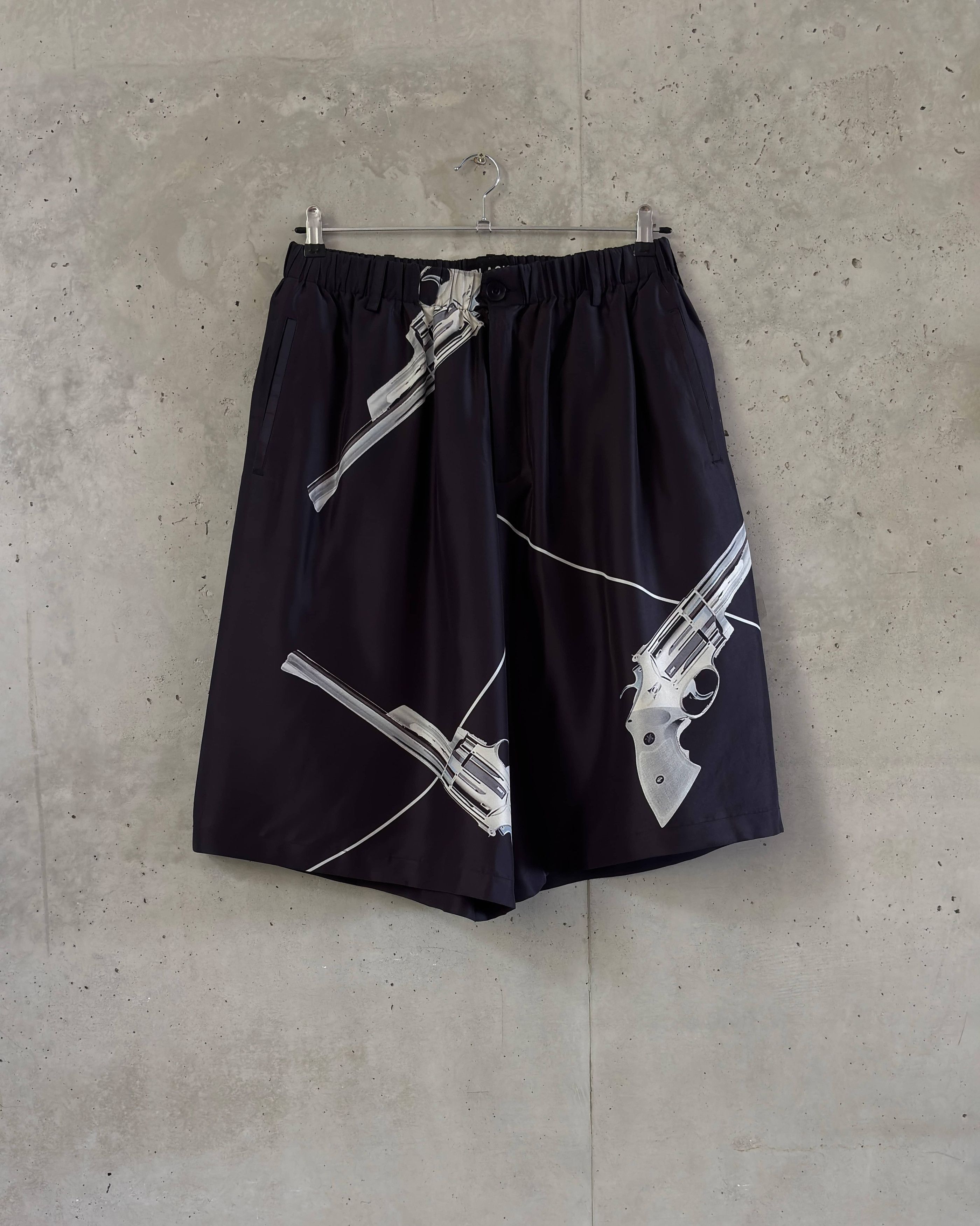 Yohji Yamamoto Yohji Yamamoto Silk Shorts Size US 32 / EU 48 - 3 Thumbnail