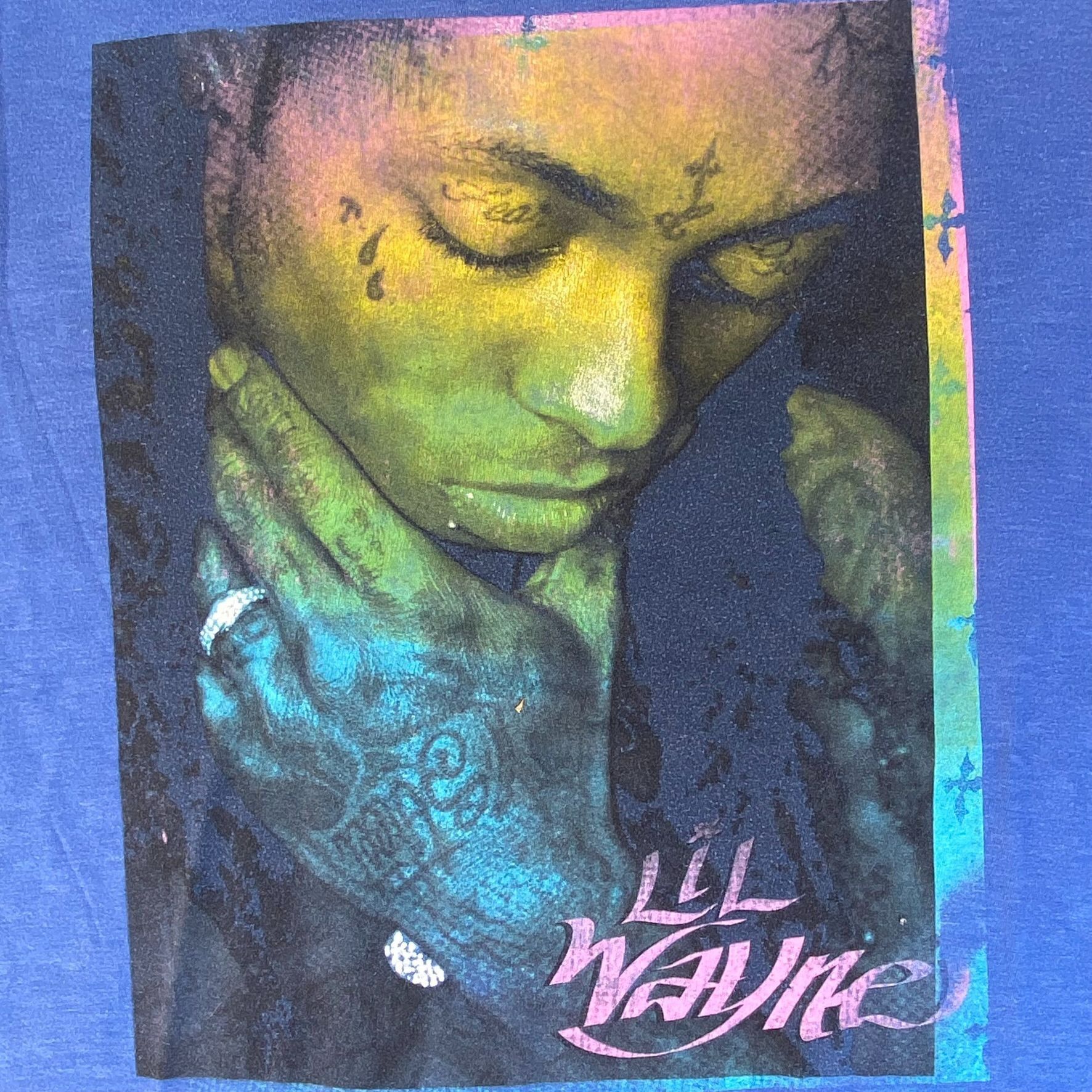 Lil Wayne Vintage Y2K Lil Wayne Shirt Hip Hop Rapper Merch Rap Tee Size US L / EU 52-54 / 3 - 3 Thumbnail