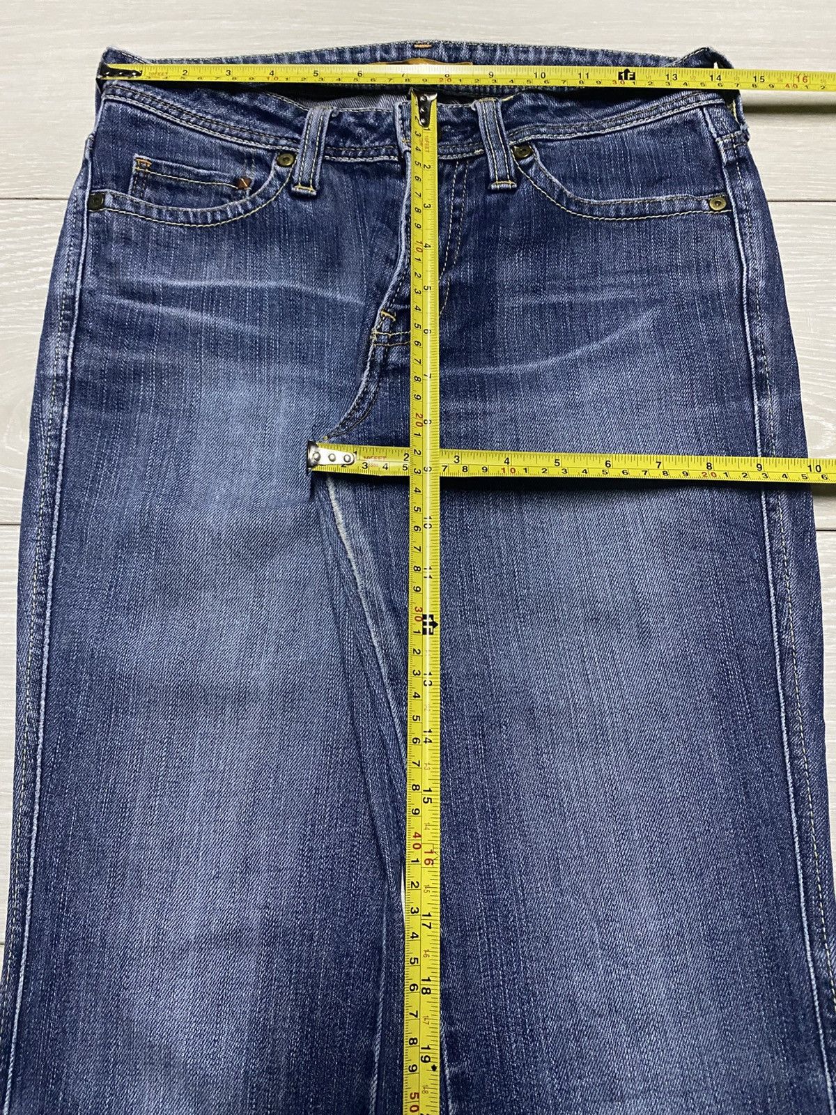 Levi's Vintage Levis Lady Style Faded Wash Flare Jeans Size 28" / US 6 / IT 42 - 12 Thumbnail