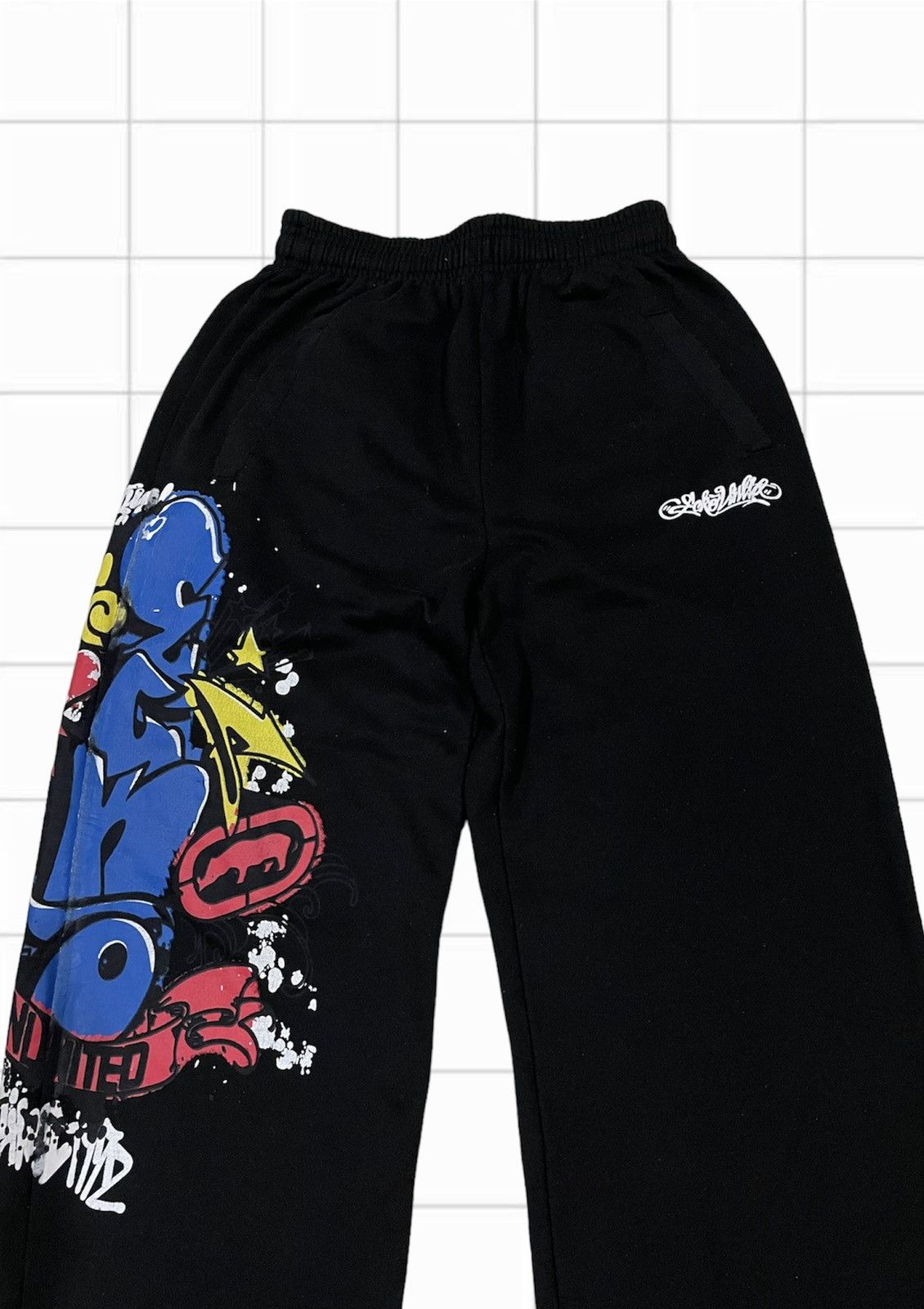 Ecko Unltd. ECKO UNLTD. LOOSE SWEATPANTS HIPHOP SKATEBOARDING Size US 29 - 2 Thumbnail