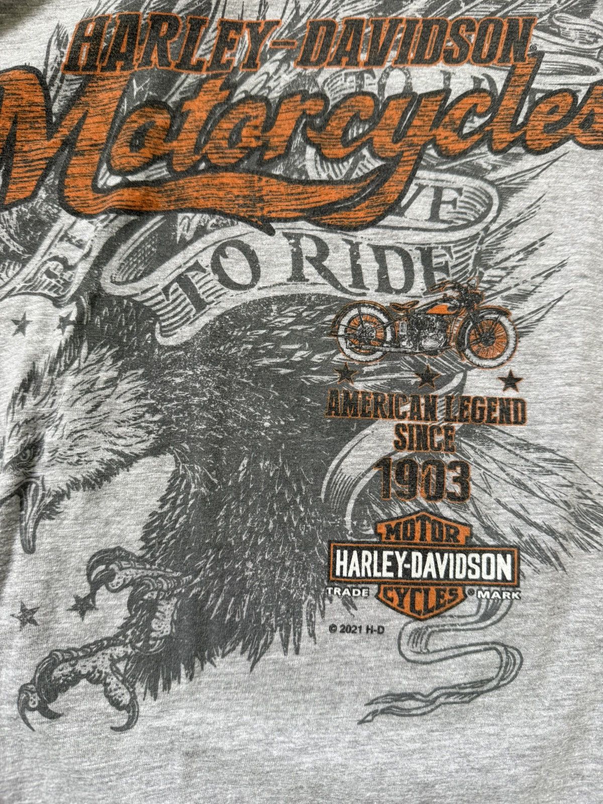 Harley Davidson Harley Davidson shirt Size US XXL / EU 58 / 5 - 3 Thumbnail