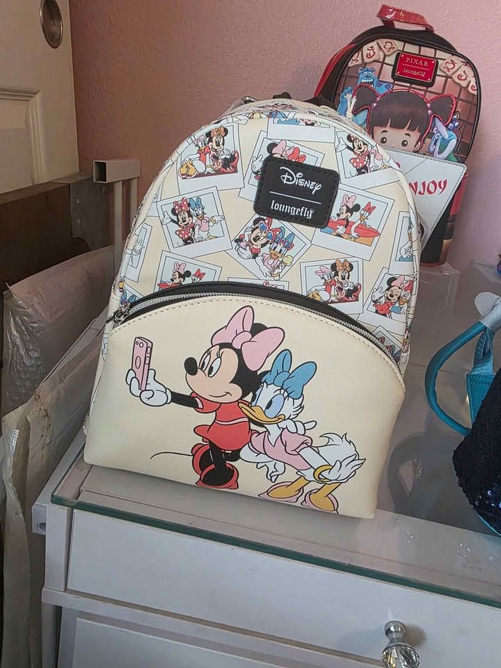 Other Loungefly Disney Minnie Daisy Polaroid Selfie Mini Backpack Size ONE SIZE - 1 Thumbnail