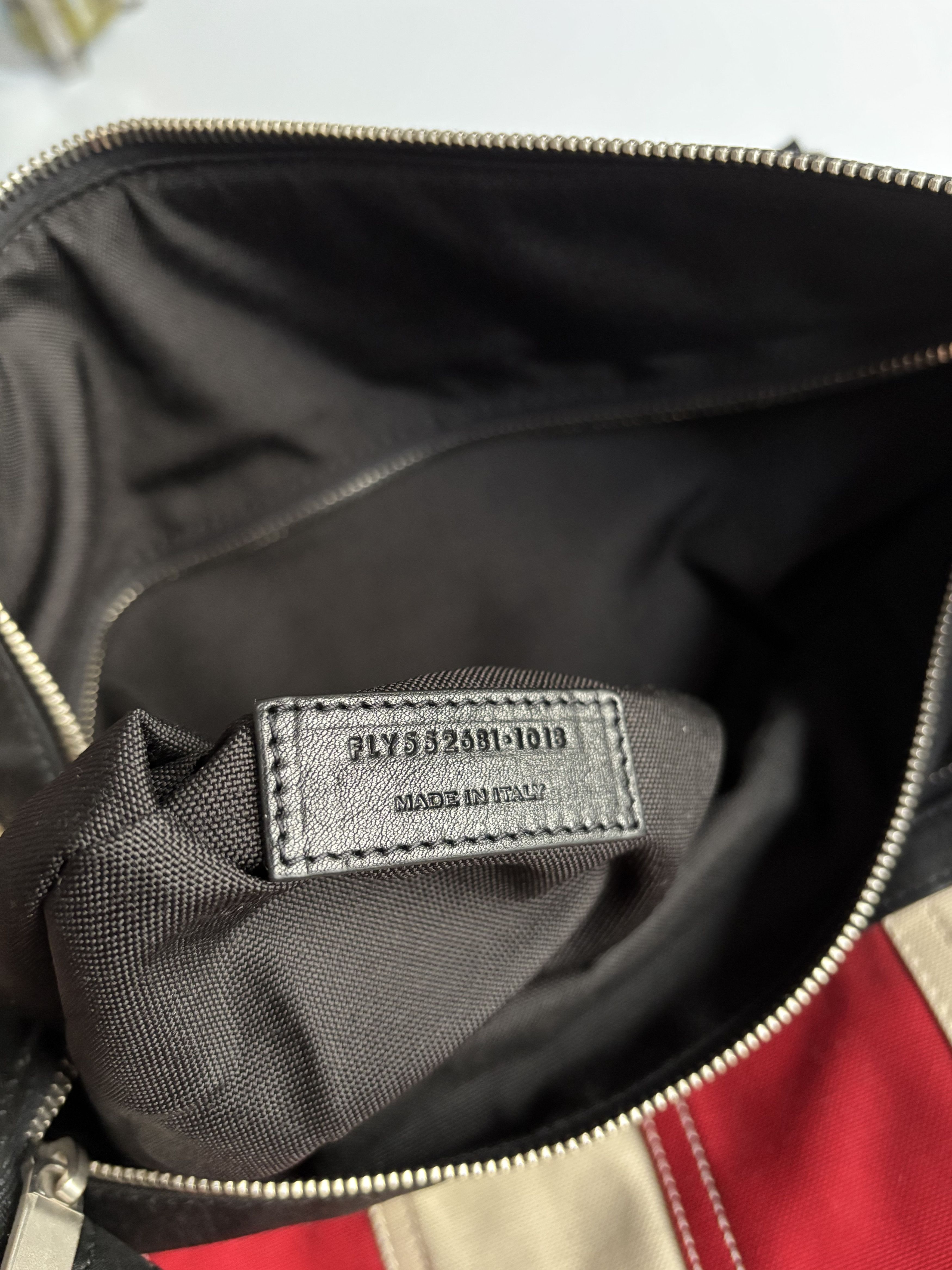 Saint Laurent Paris American flag Gym Bag Size ONE SIZE - 8 Thumbnail